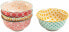 Фото #1 товара Confusion Set of 4 Porcelain Bowls Diameter 11.5 x 5.5 cm