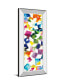 Фото #2 товара Colorful Cubes Il by Wild Apple Portfolio Mirror Framed Print Wall Art - 18" x 42"