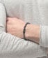 Stylish black bracelet for men Chain Link 1580145