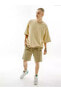 Фото #1 товара Sportswear Oversize Prem Essential Sust Erkek Sarı T-Shirt FB9766-783
