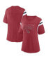 Фото #1 товара Women's Cardinal Arizona Cardinals Classic Rhinestone T-shirt