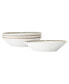 Serene Garden 4 Piece Fruit Bowls Set, 5", 6 oz, Service for 4