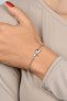 Фото #2 товара Decent silver bracelet Bow with zircons BRC163W