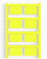 Фото #1 товара Weidmüller SM 27/18 MC NE GE - Terminal block markers - 80 pc(s) - Polyamide - Yellow - -40 - 100 °C - V2