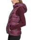 Фото #3 товара Women's Packable Hooded Puffer Vest, Created for Macy's
