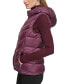 ფოტო #3 პროდუქტის Women's Packable Hooded Puffer Vest, Created for Macy's