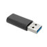 Фото #1 товара Tripp U329-000 USB-C Female to USB-A Male Adapter - USB 3.0 - USB-A - USB-C - Black