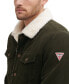 Фото #4 товара Куртка мужская Guess с воротником из меха Sherpa из костюмной ткани