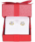 ფოტო #5 პროდუქტის Diamond Spiral Stud Earrings (1-1/4 ct. t.w.) in 14k Gold, Rose Gold or White Gold