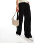 Фото #4 товара ASOS DESIGN scoop shoulder bag with flap closure in stone