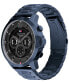 ფოტო #2 პროდუქტის Men's Blue Stainless Steel Bracelet Watch 50mm