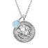 Silver necklace Aquarius ERN-AQUA-BAZI (chain, pendant)