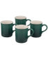 Фото #2 товара 13 oz. Stoneware Set of Four Coffee Mugs