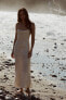 Фото #2 товара Платье из сатина с принтом ZARA