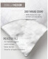 Sobella Side Sleeper 100% Cotton Face Medium Density Pillow, Queen