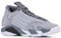 Фото #4 товара Jordan Air Jordan 14 Retro Sport Blue 中帮 复古篮球鞋 GS 灰 / Кроссовки Jordan Air Jordan 487524-004