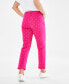 Фото #5 товара Джинсы женские Style & Co. с высокой талией и принтом, с закатанными краями, модель Capri Jeans, созданные для Macy's.