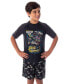 ფოტო #1 პროდუქტის Boys Skull Throttle Monster Truck Shirt And Shorts 2 Piece Pajama Set (MD, 8)