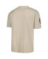 Фото #2 товара Men's Tan Oakland Athletics Neutral Drop Shoulder T-shirt