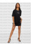 Фото #2 товара Sportswear Swoosh Kadın Siyah Elbise