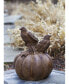Фото #2 товара Birds on Pumpkin Garden Statue