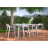 Garden chair Garbar Ona White Beige Sand polypropylene 56 x 79 x 52 cm 56 x 52 x 79 cm 4 Units (4 Pieces)