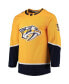 ფოტო #3 პროდუქტის Men's Roman Josi Gold Nashville Predators Home Authentic Pro Player Jersey