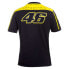 Фото #2 товара VR46 46 Valentino Rossi Short Sleeve Polo