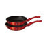 Фото #1 товара Набор сковородок BERLINGER HAUS из коллекции RED METALLIC (красные) 2 шт. Ø22см, Ø26см.