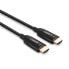 Фото #3 товара Lindy 40m Fibre Optic Hybrid HDMI 8K60 Cable, 40 m, HDMI Type A (Standard), HDMI Type A (Standard), 48 Gbit/s, Black