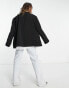 ONLY oversized dropped shoulder blazer in black