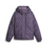 Фото #1 товара Puma Puffer Full Zip Jacket X Pleasures Mens Purple Casual Athletic Outerwear 62