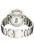 Men's Wall Street Swiss Automatic Silver-Tone Stainless Steel Bracelet Watch 43mm