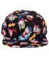 Men's Sublimated all Over print Flat Bill Snapback Hat