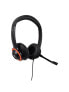 Фото #2 товара V7 Safesound Education k-12 Headset with Microphone - volume limited - antimicrobial - 2m cable - 3.5mm - Laptop Computer - Chromebook - PC - Black - Red - Headset - Head-band - Office/Call center - Black - 2 m - China