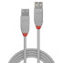 Фото #4 товара Lindy 1m USB 2.0 Type A Extension Cable - Anthra Line - 1 m - USB A - USB A - USB 2.0 - 480 Mbit/s - Grey