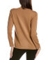 Фото #2 товара Anne Klein Crossover Neckline Sweater Women's Brown S