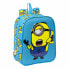 Школьный рюкзак Minions Minionstatic Синий (22 x 27 x 10 cm)