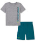 Фото #1 товара Toddler & Little Boys Wordmark Logo T-Shirt & Shorts, 2 Piece Set