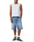 Фото #4 товара Men's Baggy Denim Shorts