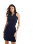 Фото #1 товара Tommy Jeans archive bodycon dress in navy