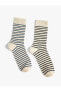 Фото #9 товара Носки Koton Striped Duo Socks