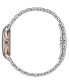 ფოტო #2 პროდუქტის Eco-Drive Women's Ceci Diamond Accent Two-Tone Stainless Steel Bracelet Watch 32mm