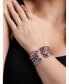 ფოტო #4 პროდუქტის Amethyst & Bali Lovina Cuff Bracelet in Sterling Silver and 18K Gold