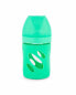 Фото #1 товара ANTI-COLIC GLASS BOTTLE BOTTLE 180 ML PASTEL GREEN