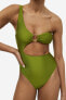 High-leg Cut-out Swimsuit