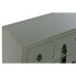 Фото #7 товара ТВ шкаф DKD Home Decor Белый Чёрный Зеленый Позолоченный Металл Ель Деревянный MDF 130 x 26 x 51 cm