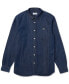 Men's Long-Sleeve Denim Shirt Синий, L - фото #1