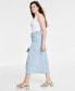 Women's Denim Midi Skirt, Created for Macy's