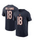 ფოტო #1 პროდუქტის Big Boys and Girls Caleb Williams Navy Chicago Bears 2024 NFL Draft First Round Pick Fuse Name Number T-Shirt